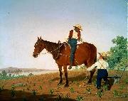 James-Goodwyn Clonney In the Cornfield painting